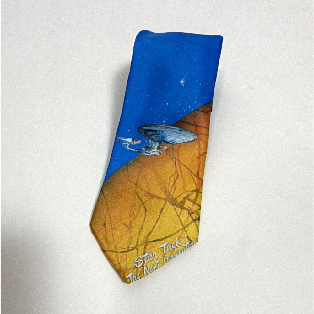 Ralph Marlin Star Trek: The Next Generation Neck Tie 100% Polyester Made in USA